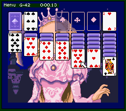 Super Solitaire screenshot for SNES