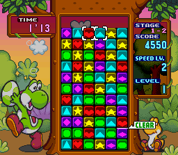 Tetris Attack screenshot for SNES
