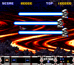 Thunder Spirits screenshot for SNES