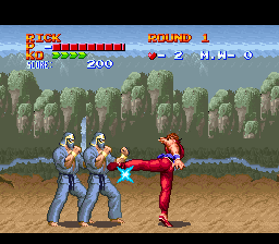Ultimate Fighter screenshot for SNES