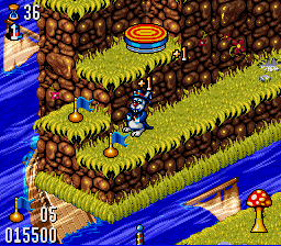 Whizz screenshot for SNES