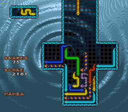 WildSnake screenshot for SNES