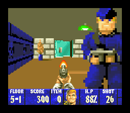 Wolfenstein 3D screenshot for SNES