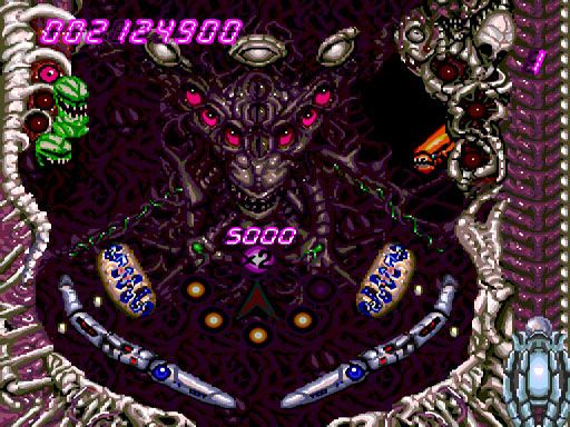 Alien Crush screenshot for TG-16
