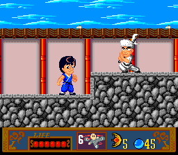 Jackie Chan's Action Kung Fu screenshot for TG-16