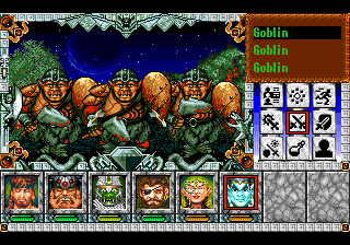 Might and Magic III: Isles of Terra screenshot for TG-16 CD