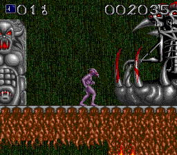 Shadow of the Beast screenshot for TG-16 CD